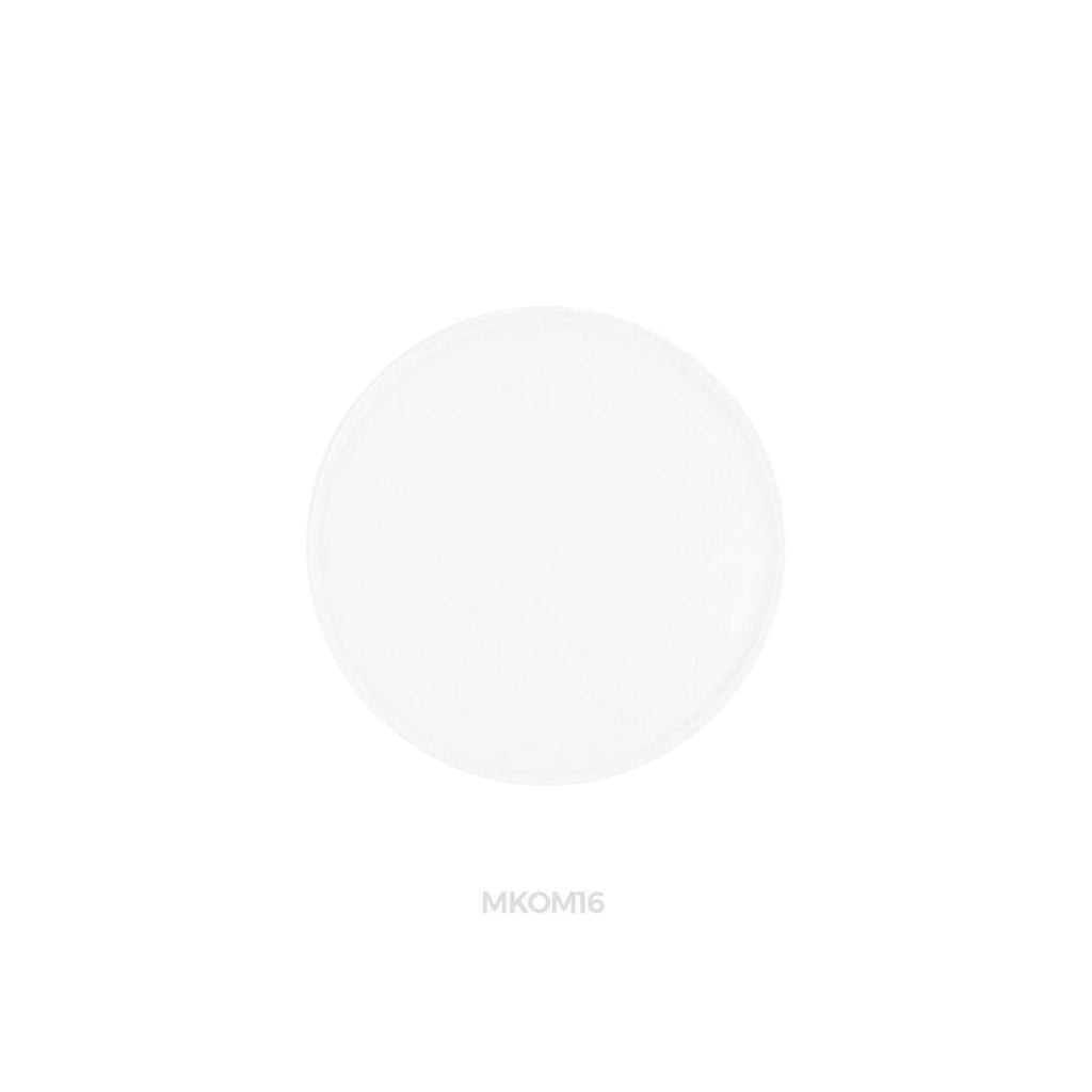 MKOM16 - Sombra de ojos en polvo prensado 'Matte' – Chalk White