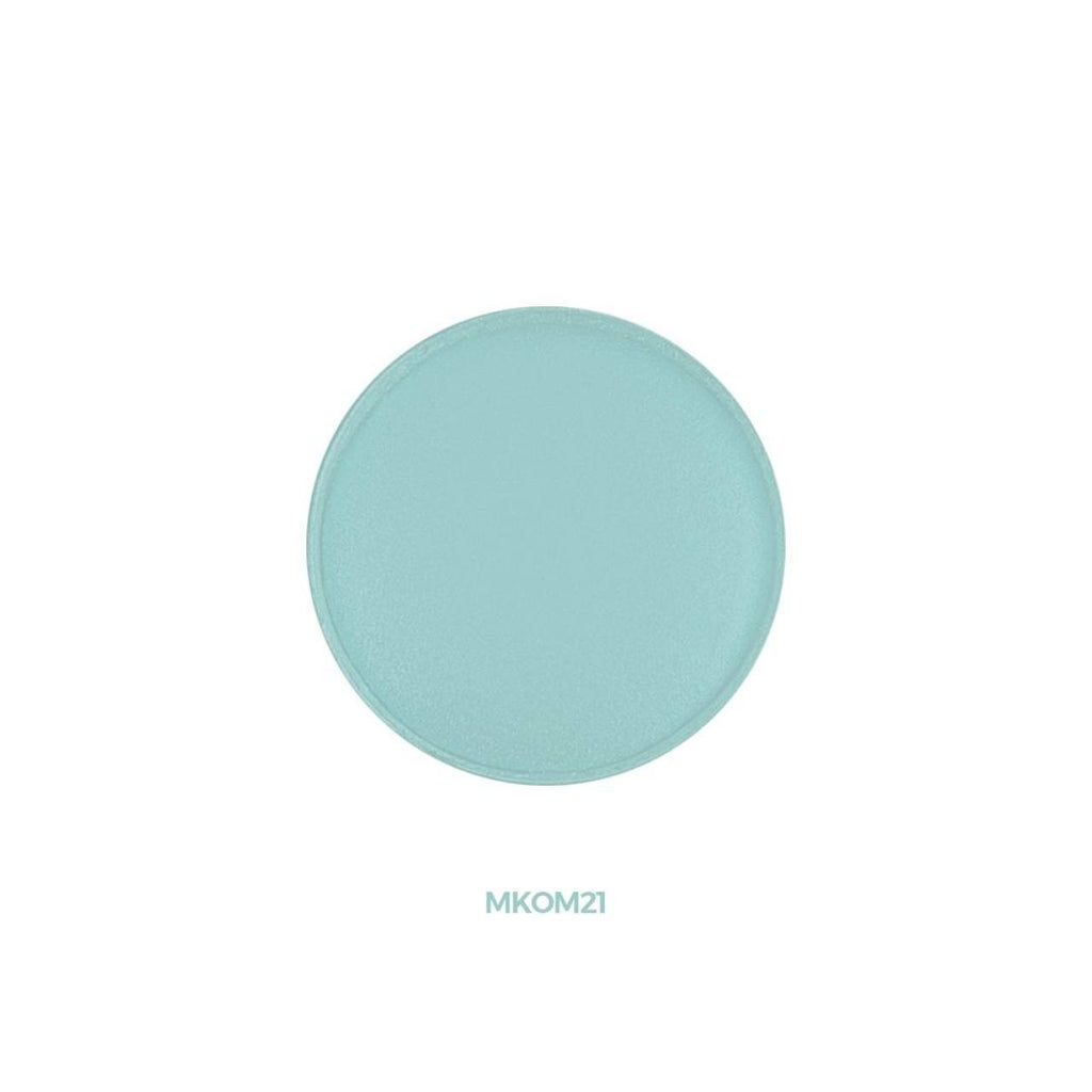 MKOM21 - Sombra de ojos en polvo prensado «Matte» – Green Tiffany