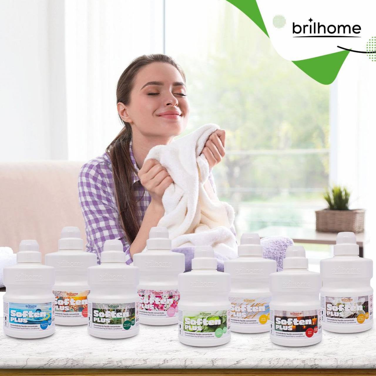 BH0012 - Soften Plus «Naturaleza maravillosa» – Suavizante líquido concentrado 100 lavados (VEGAN)