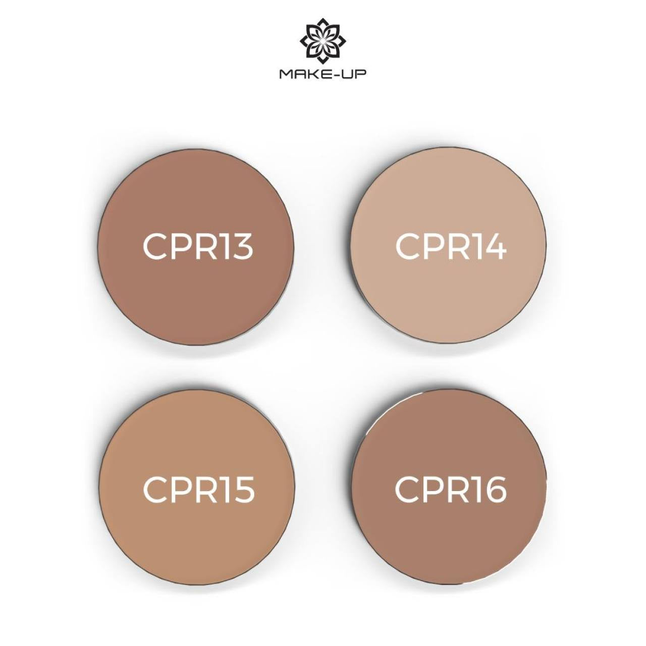 CPR15 - Polvo compacto Warm Shade – Natural