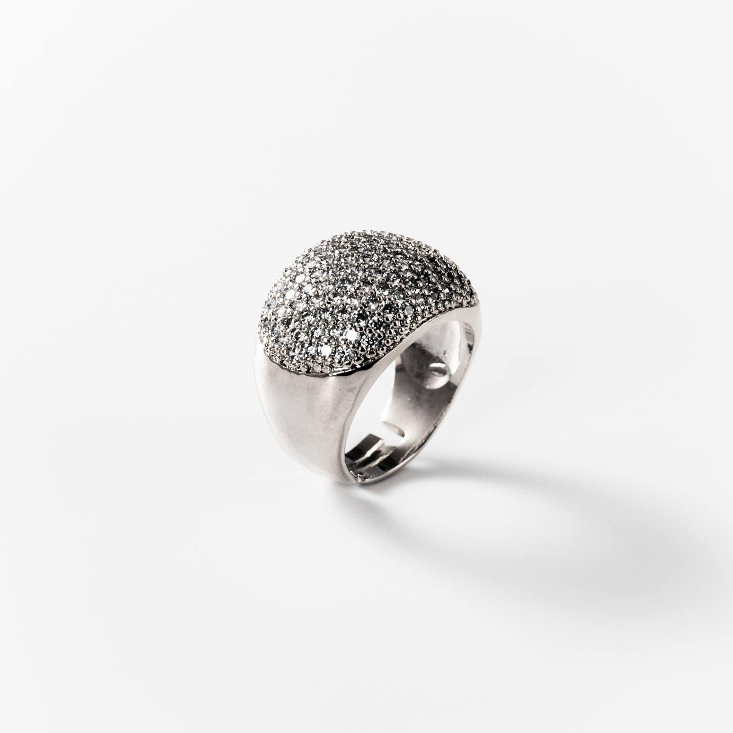 BIGAS006 - Anillo Luz estroboscópica de metal rodiado
