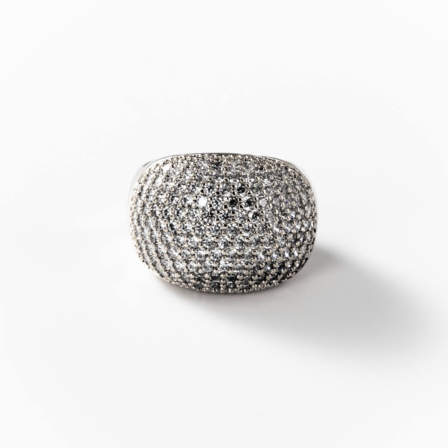BIGAS006 - Anillo Luz estroboscópica de metal rodiado