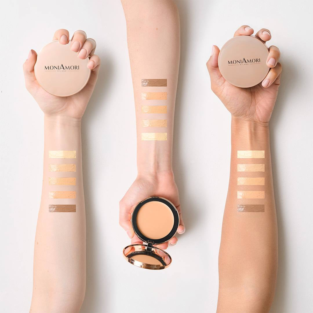 MM008 - Solar Defence Compact Foundation – Crème Caramel