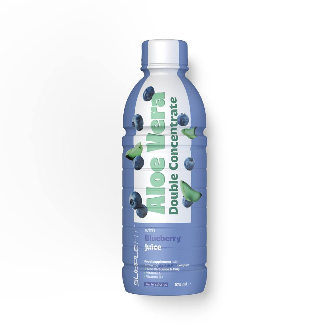 INTB061 - ALOE VERA Jugo y pulpa con jugo de arándano - 675 ml