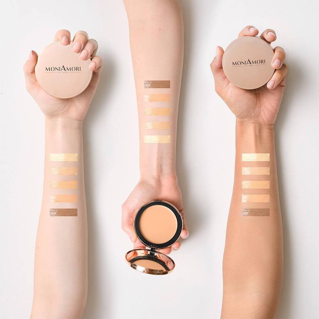 MM006 - Solar Defence Compact Foundation - Amaretto
